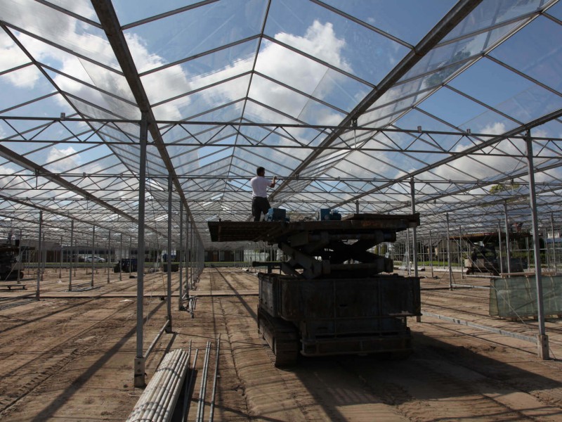 sloop Hogervorst Tabben HTgreenhouses kassenbouw sloop kasmaterialen